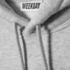 Klassischer Kapuzenpullover – Hellstaubgrau meliert Klassischer Kapuzenpullover – Hellstaubgrau meliert