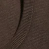 Klassisches geripptes Tanktop – Dunkelbraun Klassisches geripptes Tanktop – Dunkelbraun