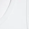 Klassisches geripptes Tanktop – Weiß Klassisches geripptes Tanktop – Weiß