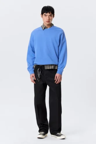 Klassisches Sweatshirt – Blau