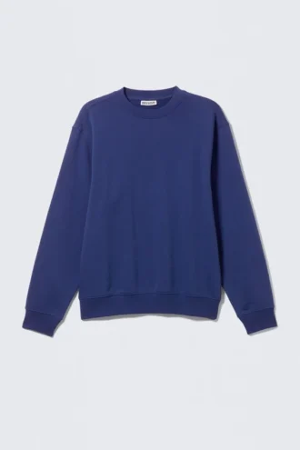 Klassisches Sweatshirt – Dunkelblau