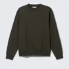 Klassisches Sweatshirt – Dunkelgrün Klassisches Sweatshirt – Dunkelgrün