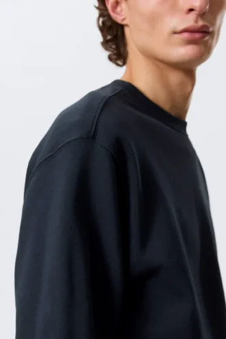 Klassisches Sweatshirt – Marineblau
