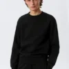 Klassisches Sweatshirt – Schwarz Klassisches Sweatshirt – Schwarz