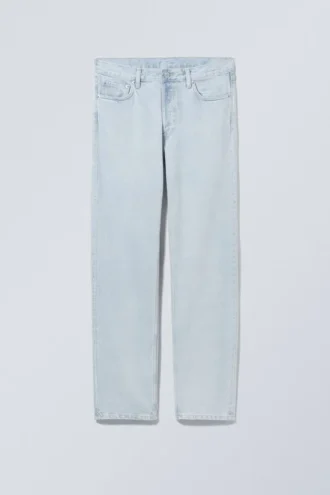 Klean Mid Rise Regular Straight Jeans – Opulent Blue – Hellblau