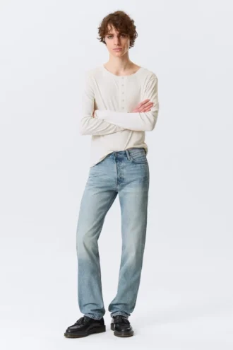 Klean Regular Straight Jeans – Seventeen Blue