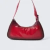 Kleine Handtasche aus Kunstleder – Rot Kleine Handtasche aus Kunstleder – Rot