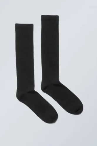 Kniestrümpfe – Schwarz