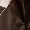 Kontrast-Trainingsjacke – Dunkelbraun Kontrast-Trainingsjacke – Dunkelbraun