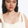 Korsettkleid – Staubweiß Korsettkleid – Staubweiß