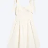 Korsettkleid – Staubweiß Korsettkleid – Staubweiß