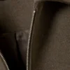 Kurze Jacke aus Wollmischung – Dunkelbraun Kurze Jacke aus Wollmischung – Dunkelbraun