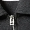 Kurze Jacke aus Wollmischung – Dunkelgrau meliert Kurze Jacke aus Wollmischung – Dunkelgrau meliert