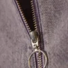 Kurzer Denim-Bralette mit Reißverschluss am Rücken – gewaschenes Lila Kurzer Denim-Bralette mit Reißverschluss am Rücken – gewaschenes Lila