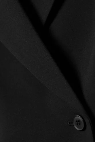 Kurzer, taillierter Blazer – Schwarz