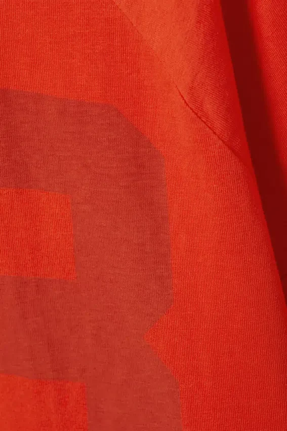 Kurzes Langarmshirt – Leuchtendes Orange – 08 Kurzes Langarmshirt – Leuchtendes Orange – 08