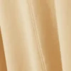 Kurzärmeliges A-Linien-T-Shirt-Kleid – Beige