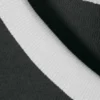 Kurzärmeliges Baumwoll-T-Shirt mit Kontrastbesatz – Dunkelgrau & Weiß Kurzärmeliges Baumwoll-T-Shirt mit Kontrastbesatz – Dunkelgrau & Weiß