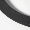Kurzärmeliges Baumwoll-T-Shirt mit Kontrastbesatz – Schwarz & Weiß Kurzärmeliges Baumwoll-T-Shirt mit Kontrastbesatz – Schwarz & Weiß