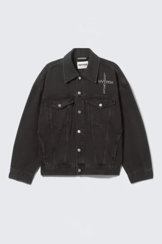 Lady Gaga Jeansjacke – Schwarz