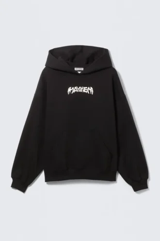 Lady Gaga Kapuzenpullover – Off-Black Lady Gaga Kapuzenpullover – Off-Black
