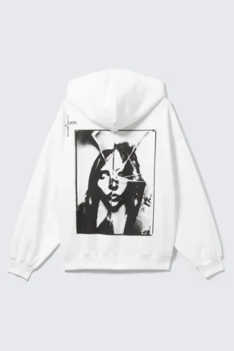 Lady Gaga Kapuzenpullover – Off-White Lady Gaga Kapuzenpullover – Off-White