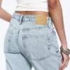 Laika Mid Rise Regular Straight Jeans – Dream Blue – Hellblau