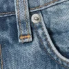 Laika Mid Rise Regular Straight Jeans – Eighteen Blue – Mittelblau