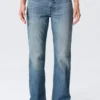 Laika Mid Rise Regular Straight Jeans – Radio Blue – Mittelblau