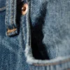 Laika Mid Rise Regular Straight Jeans – Radio Blue – Mittelblau