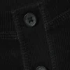 Langarm-Henley-T-Shirt – Schwarz Langarm-Henley-T-Shirt – Schwarz
