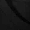 Langarm-Kastenförmiges Baumwoll-T-Shirt – Schwarz Langarm-Kastenförmiges Baumwoll-T-Shirt – Schwarz