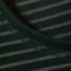Langarmshirt aus Baumwolle – gestreift, dunkelgrün Langarmshirt aus Baumwolle – gestreift, dunkelgrün