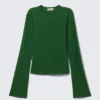 Langarmshirt – Dunkelgrün Langarmshirt – Dunkelgrün