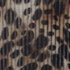 Langarmshirt mit bedrucktem Mesh-Oberteil – Leopardenmuster Langarmshirt mit bedrucktem Mesh-Oberteil – Leopardenmuster