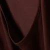 Langarmshirt mit offenem Rücken – Burgunderrot Langarmshirt mit offenem Rücken – Burgunderrot