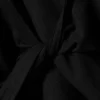 Langarmshirt mit offenem Rücken – Schwarz Langarmshirt mit offenem Rücken – Schwarz