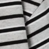 Langarmshirt mit Rüschen – gestreift, grau meliert Langarmshirt mit Rüschen – gestreift, grau meliert