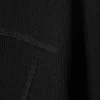 Langarmshirt mit Stehkragen – Schwarz