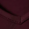Langarmshirt mit V-Ausschnitt – Burgunderrot Langarmshirt mit V-Ausschnitt – Burgunderrot