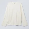 Langarmshirt – Off-White Langarmshirt – Off-White