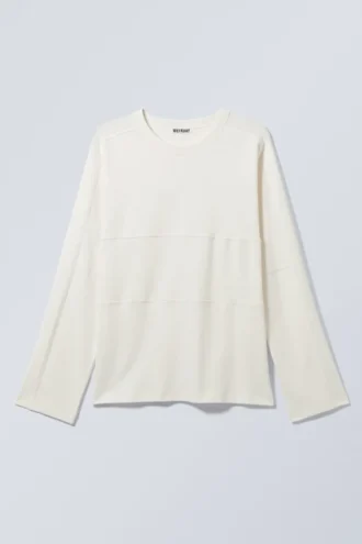 Langarmshirt – Off-White