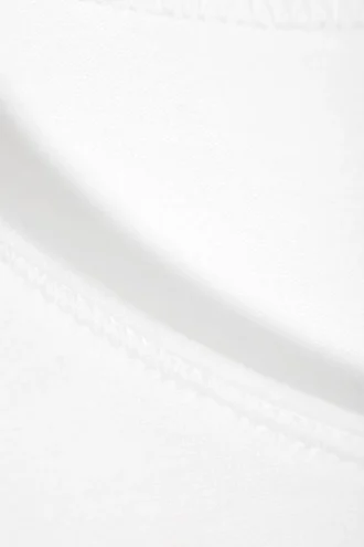 Langarmshirt – Weiß