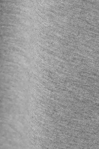 Langes, figurbetontes Trägerkleid – Grau meliert