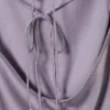 Langärmliges, asymmetrisches Satin-Minikleid – Flieder Langärmliges, asymmetrisches Satin-Minikleid – Flieder