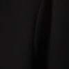 Langärmliges Minikleid – Schwarz