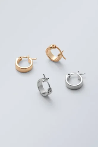 Liam Hoop Set – Gold / Silber