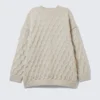 Locker gestrickter Pullover – Light Mole Locker gestrickter Pullover – Light Mole