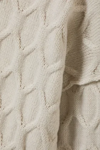 Locker gestrickter Pullover – Light Mole