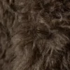 Locker sitzende Kunstfelljacke – Dark Mole Melange Locker sitzende Kunstfelljacke – Dark Mole Melange